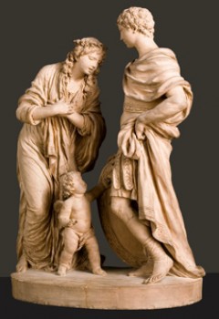 Briséis quittant Achille.