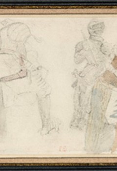 Deux études d'armure