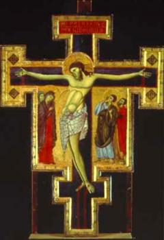 Croix peinte du Maître de San Francesco