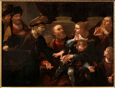 Joas sauvé de la persécution d'Athalie