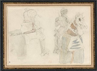 Deux études d'armure