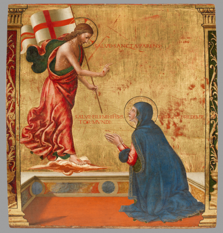 L'Apparition du Christ à la Vierge