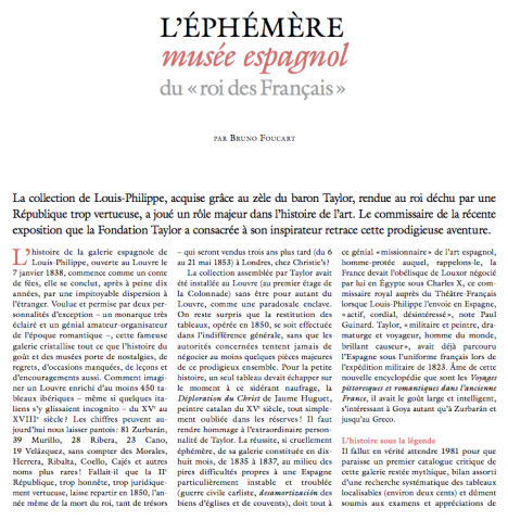 L'éphémère musée espagnol