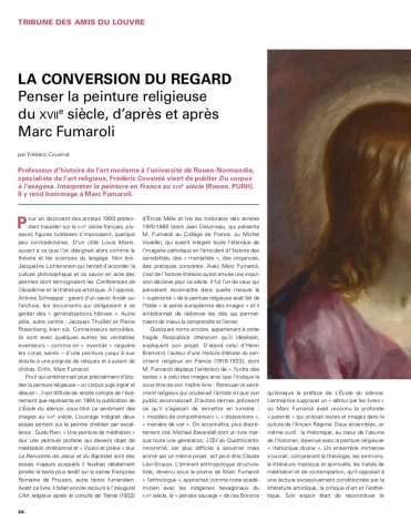 La conversion du regard