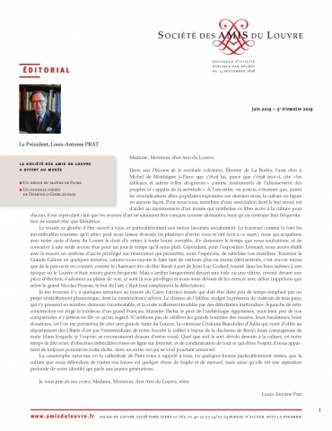 Bulletin trimestriel 3ème trimestre 2019