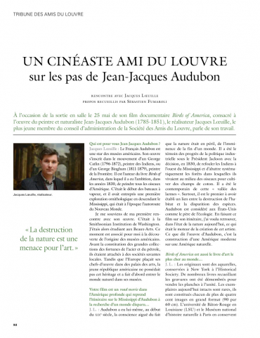 Un cinéaste Ami du Louvre