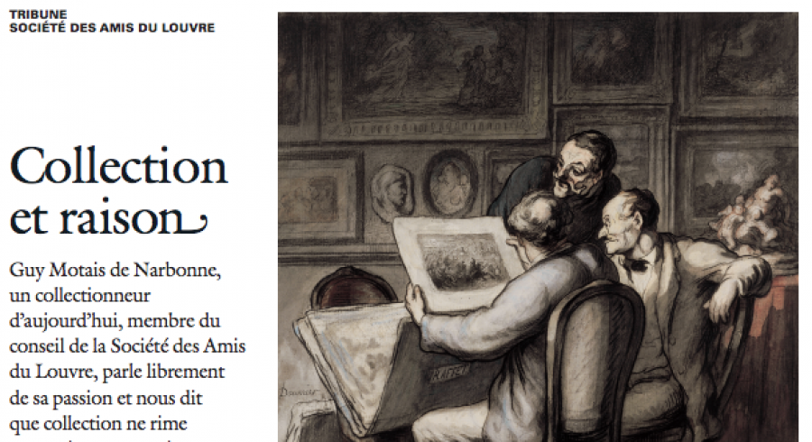 « Collection et raison » par Guy Motais de Narbonne