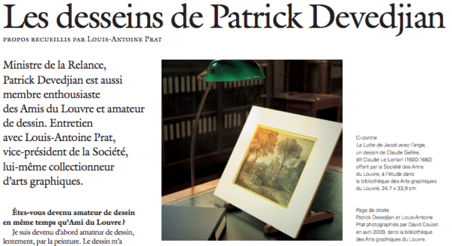 Patrick Devedjian : une autre vie de collectionneur