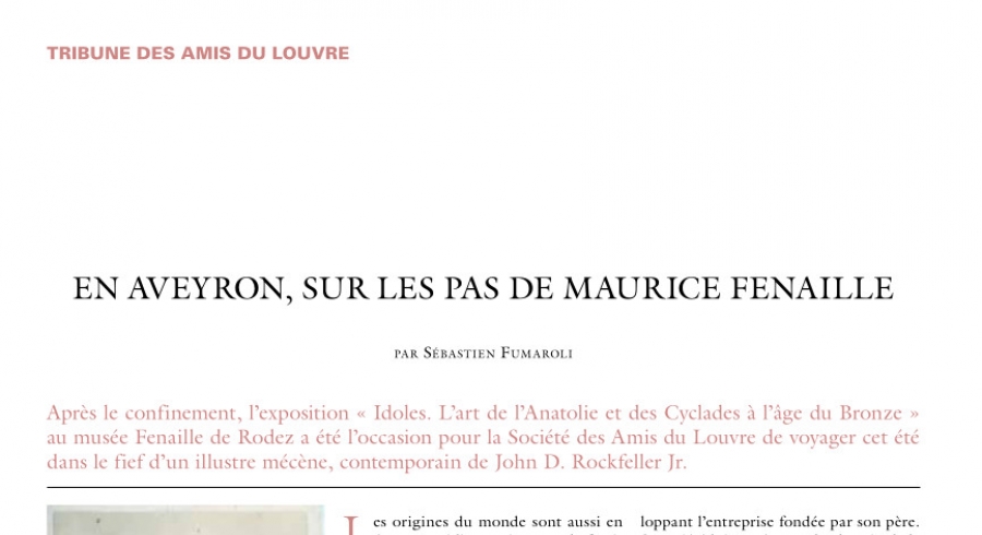 En Aveyron, sur les pas de Maurice Fenaille