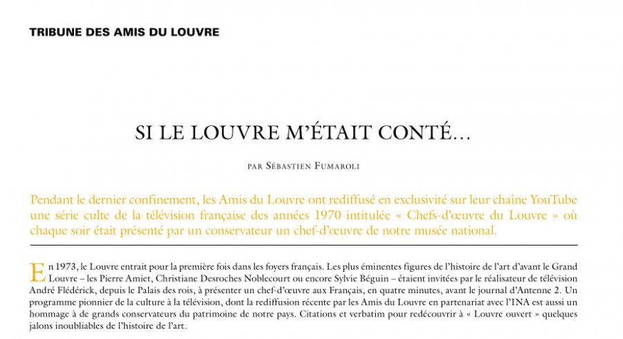 Si le Louvre m'était conté... 