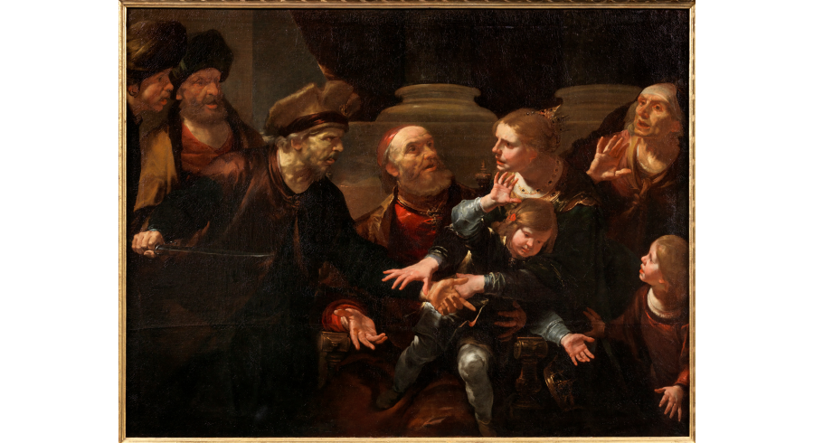 Joas sauvé de la persécution d'Athalie
