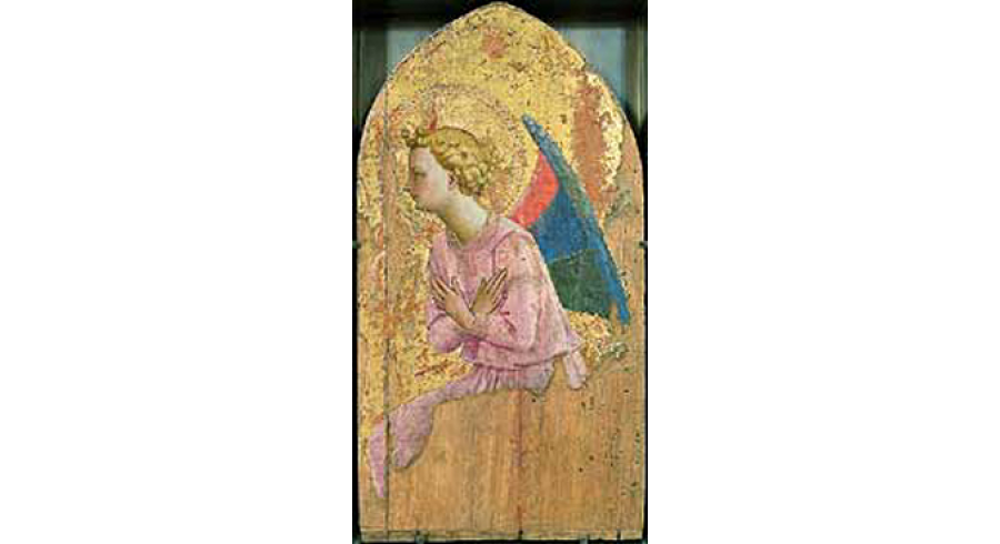 Ange en adoration