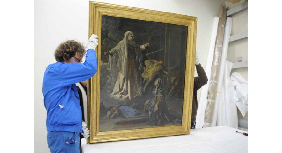 Un nouveau cadre pour la Sainte Françoise Romaine