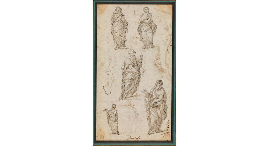 Sept dessins pour le Louvre
