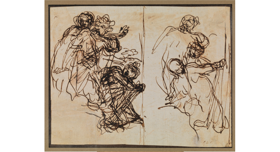 Sept dessins pour le Louvre