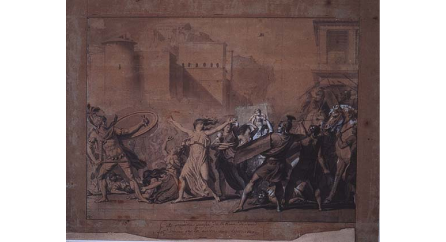 Première pensée pour Les Sabines