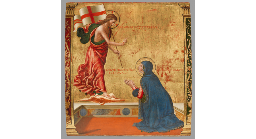 L'Apparition du Christ à la Vierge