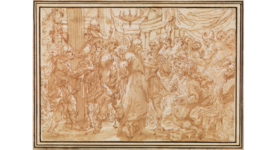 Sept dessins pour le Louvre