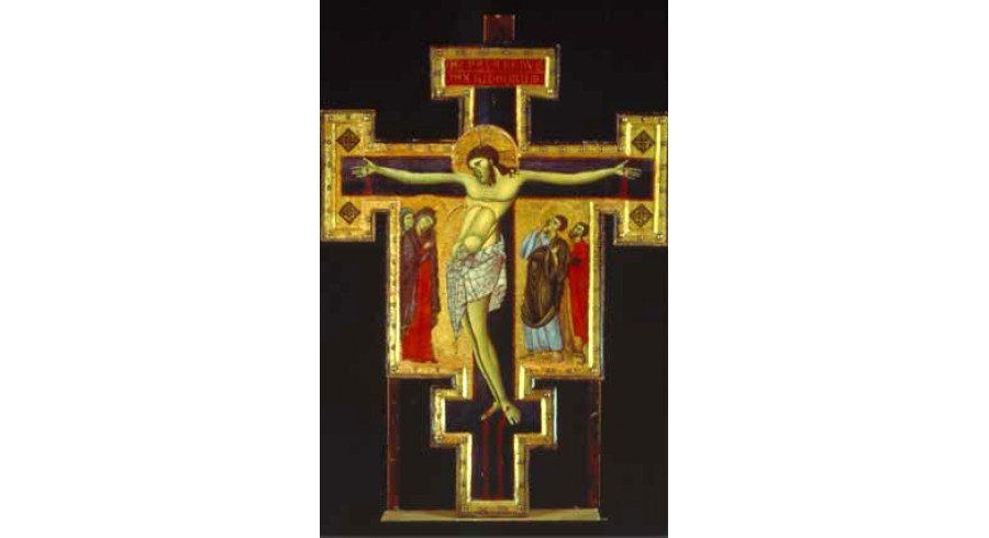 Croix peinte du Maître de San Francesco
