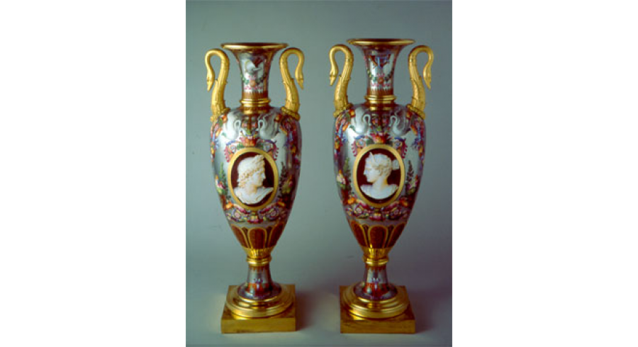 Paire de vases « fuseau »