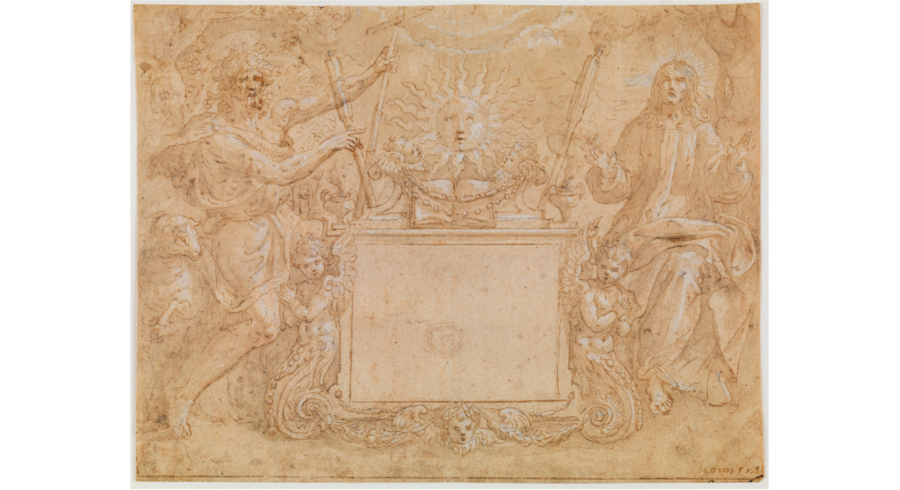 Sept dessins pour le Louvre